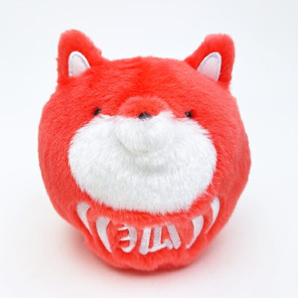 タヌキとキツネ キツネだるま ぬいぐるみ : パーフェクトワールド