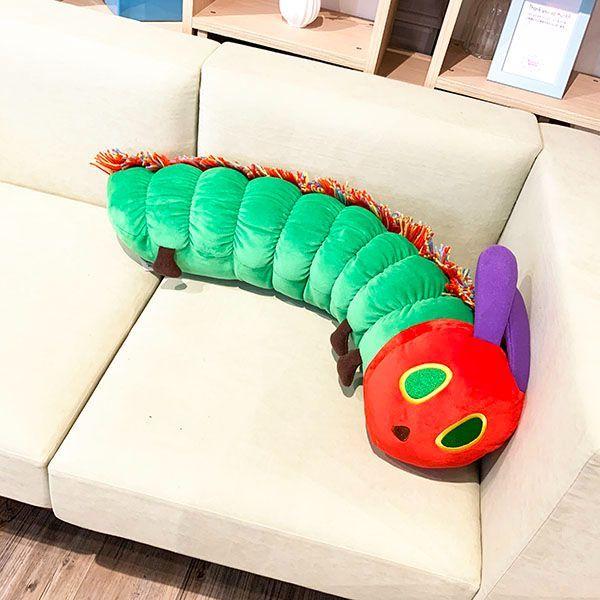 はらぺこあおむし だきまくら クッション 約80cm エリックカール 絵本