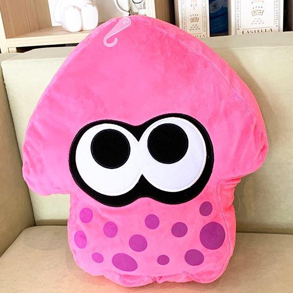 スプラトゥーン イカ クッションイカ ネオンピンク 日用品 スプラトゥーン イカ クッションイカ ネオンピンク 日用品