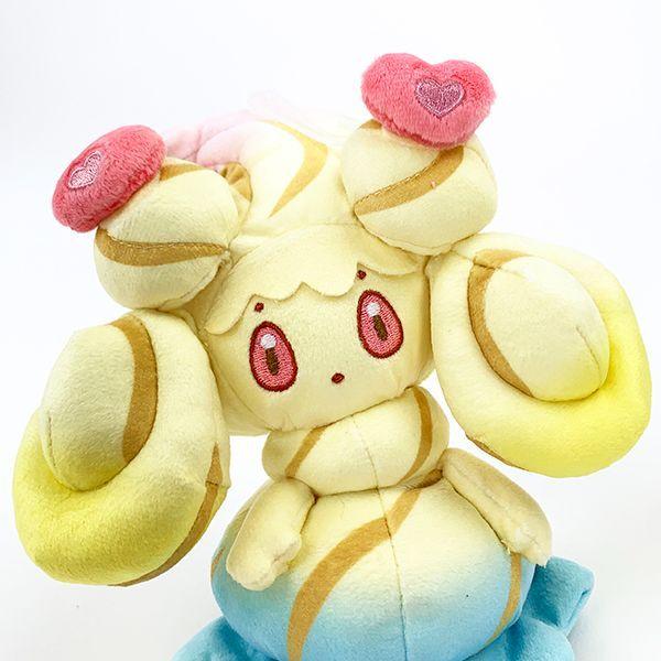 ポケモン マホイップ マスコット ぬいぐるみ PP182 マホイップ（トリプルミックス）ハートアメざいく（S）｜三英