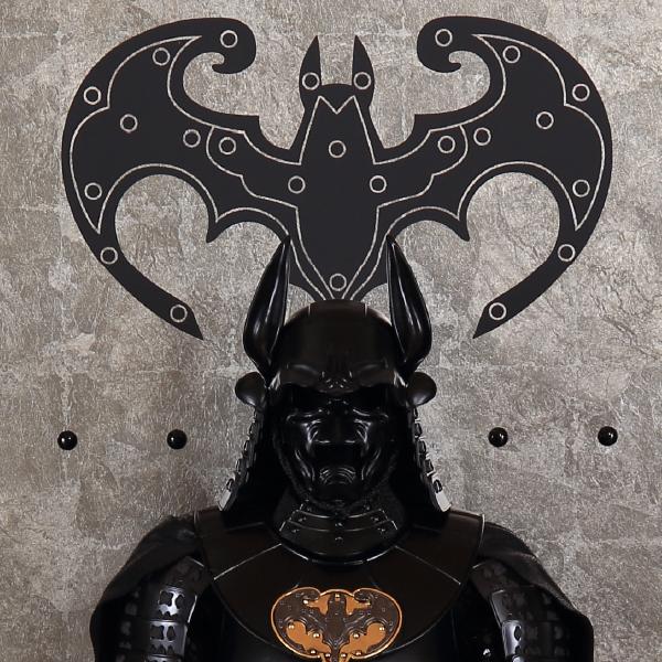 受注生産1〜3カ月程度：蝙蝠侠鎧飾り（こうもりきょうよろいかざり）バットマン  BATMAN【代引決済不可】 受注生産1〜3カ月程度：蝙蝠侠鎧飾り（こうもりきょうよろいかざり