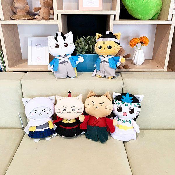 ねこねこ日本史 土方歳三 マスコット ぬいぐるみ 歴史 インテリア