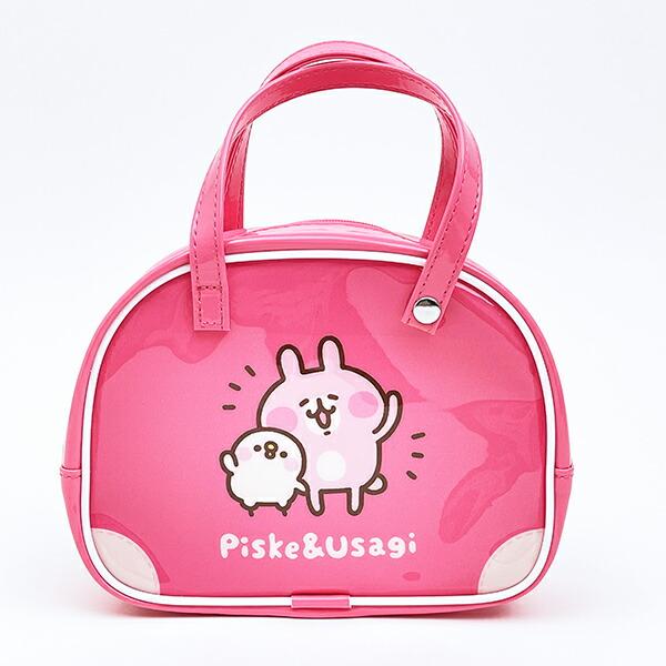 【非売品・200個限定】カナヘイの小動物 ピスケ＆うさぎ オリジナルトートバッグ カナヘイの小動物 ピスケとうさぎ ボストンバッグ風ポーチ