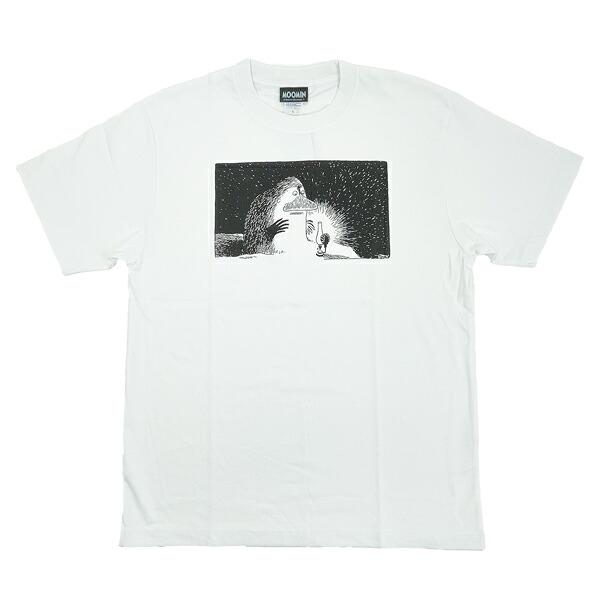 ムーミン モラン ドライクールタッチTシャツ ホワイト アパレル MOOMIN