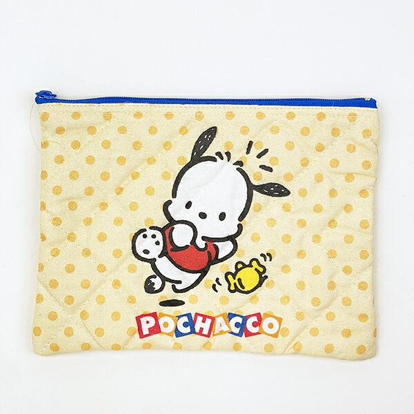 サンリオ　ポチャッコ　キルティング　ポーチ　タグ付き サンリオ ポチャッコ キルティングポーチ 日本製 Sanrio