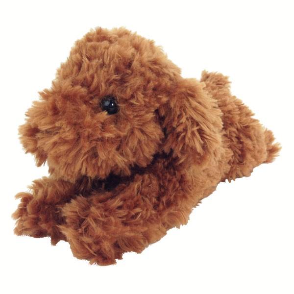ひざわんこ トイプードル ぬいぐるみ ブラウン アニマル わんこ 犬