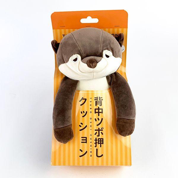 リラワーク ねむねむアニマルズ 背中ツボ押しクッション くるり