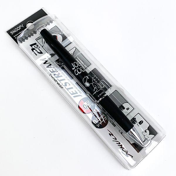 Peanuts スヌーピー ジェットストリーム2 1 ブラック ボールペン シャーペン 文房具 ブラック グッズ 5321 Es336bk パーフェクトワールド 通販 Yahoo ショッピング