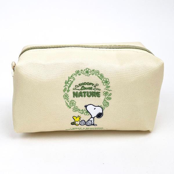 スヌーピー ポーチ Loves NATURE 小物入れ SNOOPY
