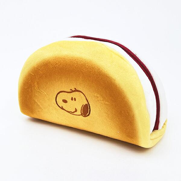 【激レア】【希少】スヌーピー　クリームケース スヌーピー クリームサンドポーチ アールグレイ SNOOPY : パーフェクト