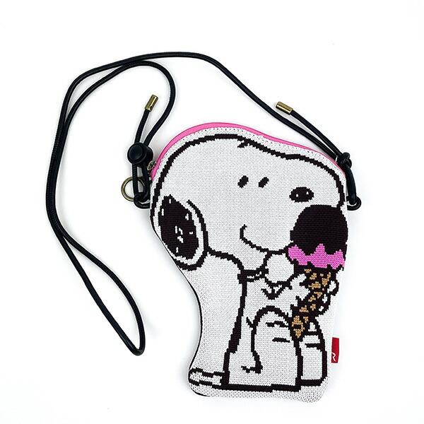 スヌーピー ピローニットショルダーバッグ  クッキー SNOOPY 5337-839204.jpg