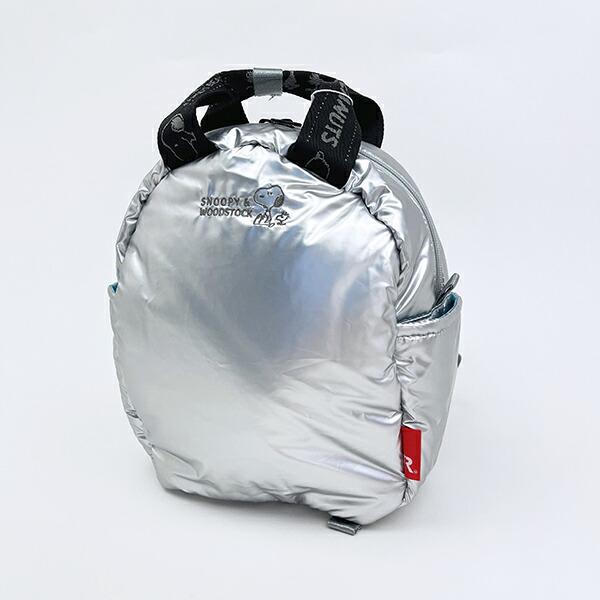 スヌーピー リュック シャイニーシルバー ROOTOTE ルートート コラボ SNOOPY スヌーピー リュック シャイニーシルバー ROOTOTE ルートート コラボ