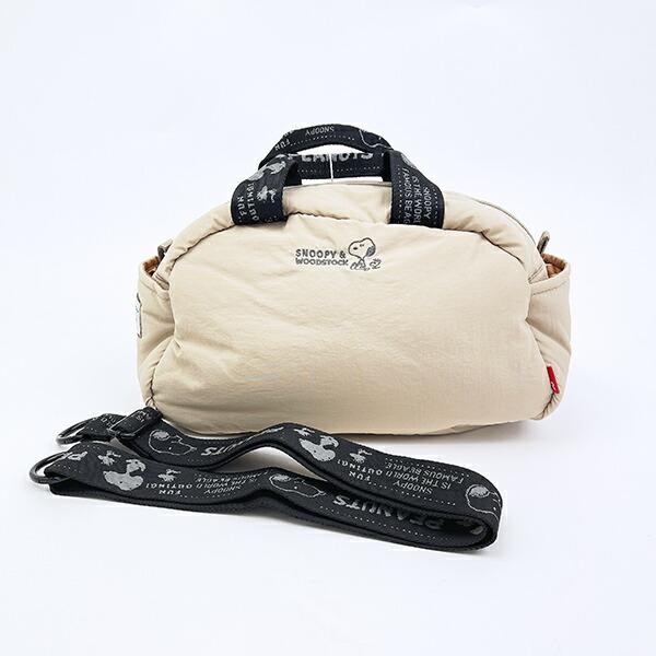 スヌーピー 2WAYショルダーバッグ マットベージュ ROOTOTE ルートート コラボ SNOOPY スヌーピー 2WAYショルダーバッグ マットベージュ ROOTOTE ルートート