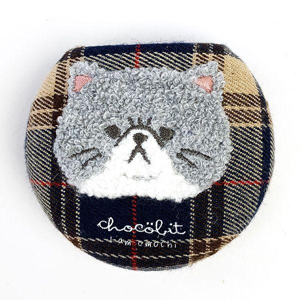 チョコビット おもち ミラー付きコンパクトケース おもち チョコビット 小物入れ 鏡 ケース チェック Mcor 5385 パーフェクトワールド 通販 Yahoo ショッピング