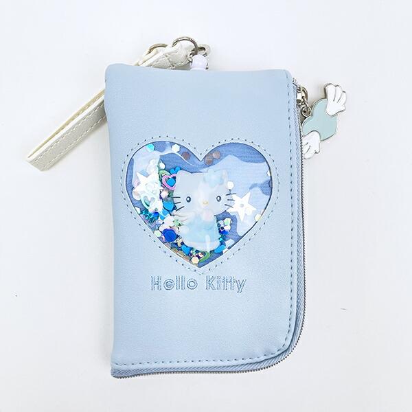 サンリオ ハローキティ キーパスポーチ 定期入れ パスケース キラキラ