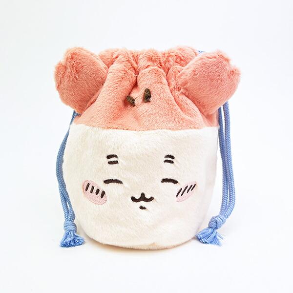 ちいかわ 古本屋 フェイス巾着 ポーチ : パーフェクトワールド - 通販