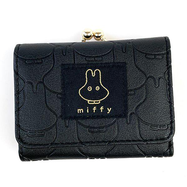 Miffy ミッフィー おばけ コンパクト財布 BK ミニ財布 ブラック グッズ