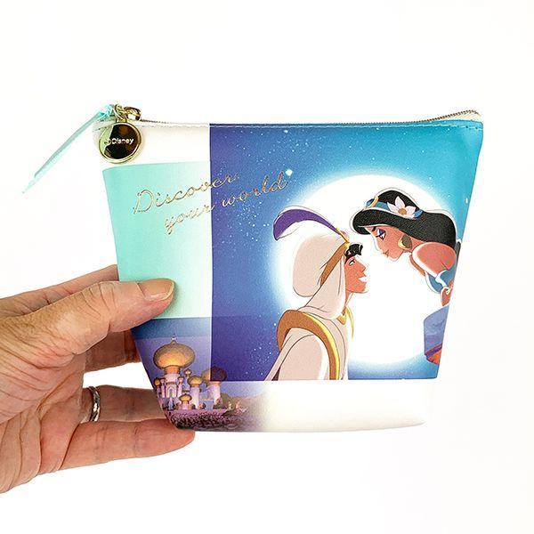 ディズニー ジャスミン ミニ舟形ポーチ プリンセス アラジン ポーチ