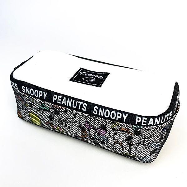 スヌーピー メッシュいっぱいスヌーピー ペンケース 筆箱 ペン入れ ポーチ 白 グッズ Mcor 5385 Spz 1600 パーフェクトワールド 通販 Yahoo ショッピング