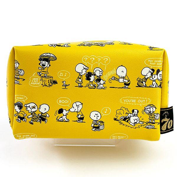 スヌーピー スクエアポーチ Ye 70th ポーチ 小物入れ 黄色 グッズ Mcor 5385 Spz 1736 パーフェクトワールド 通販 Yahoo ショッピング