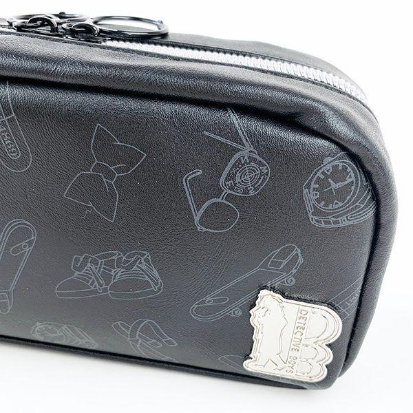 名探偵コナン 江戸川コナン ペンポーチ ブラック 筆箱 文房具