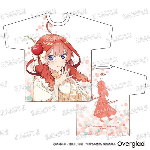 五等分の花嫁 フルグラフィックTシャツXL クリームソーダver.（中野五