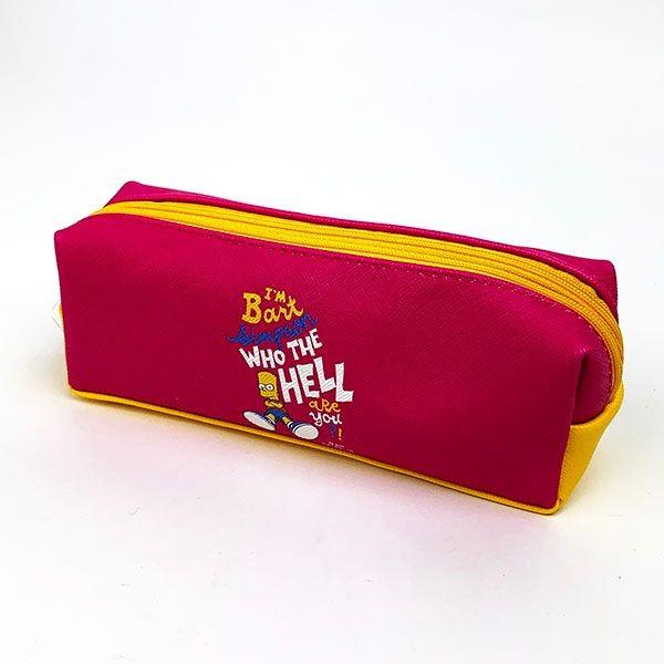 シンプソンズ Wファスナーペンケース Pink Bart ペンポーチ 筆箱 グッズ Mcor 6276 Msps 044 パーフェクトワールド 通販 Yahoo ショッピング