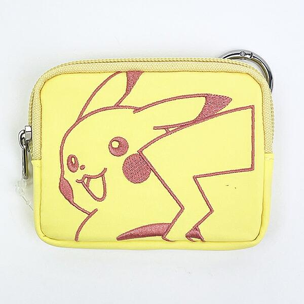 ポケットモンスター ピカチュウ カラビナ付きスリムミニポーチ カラー