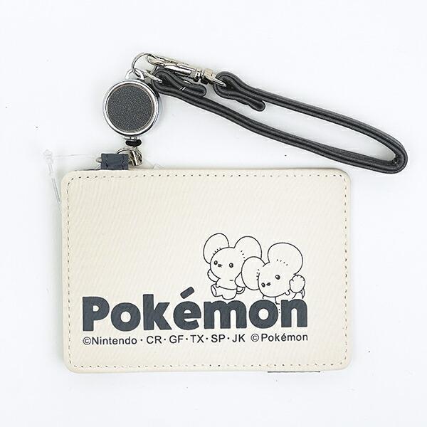 ポケットモンスター ワッカネズミ リール付きパスケース カラーロゴ