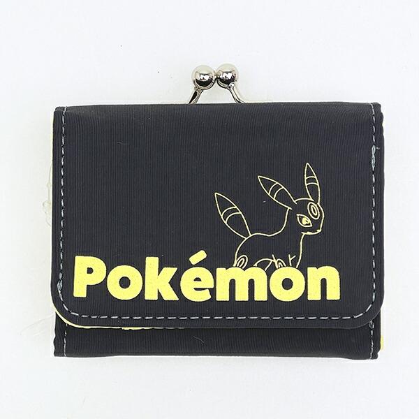 ポケットモンスター ブラッキー 3つ折り財布 (ブラック) ポケモン