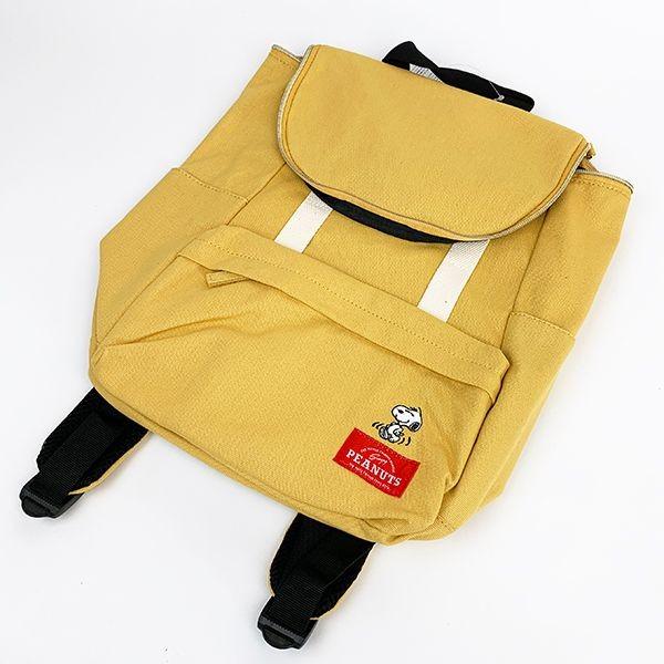 SNOOPY（スヌーピー） デイバッグ キャメルハンプ リュック デイバッグ 