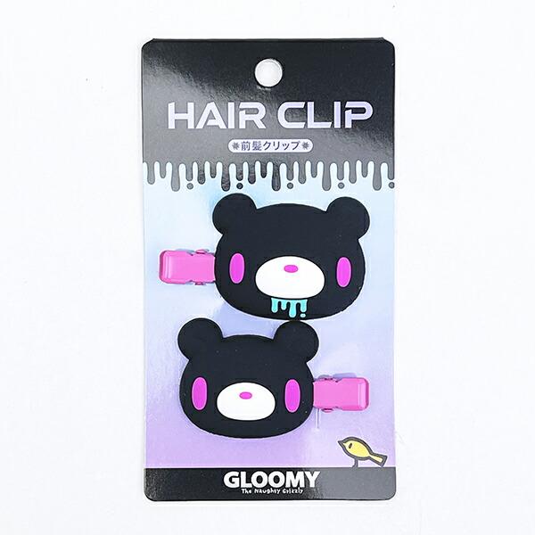 GLOOMY(グルーミー) ヘアクリップ (ブラック) サイバーポップver 