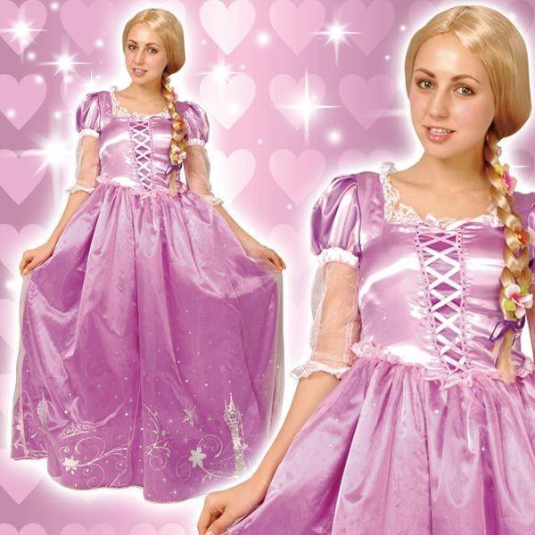 Disney ディズニー コスチューム 大人 女性用 塔の上の Disney ディズニー コスチューム 大人 女性用 塔の上の