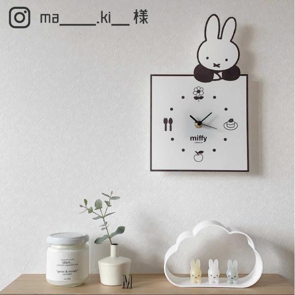 miffy ミッフィー ウッドクロック 掛け時計 予約品】《6月発売予定！入荷次第順次発送！》 ミッフィー miffy