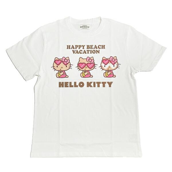 サンリオ ハローキティ 日焼け キティ 半袖Tシャツ(M) ジュース