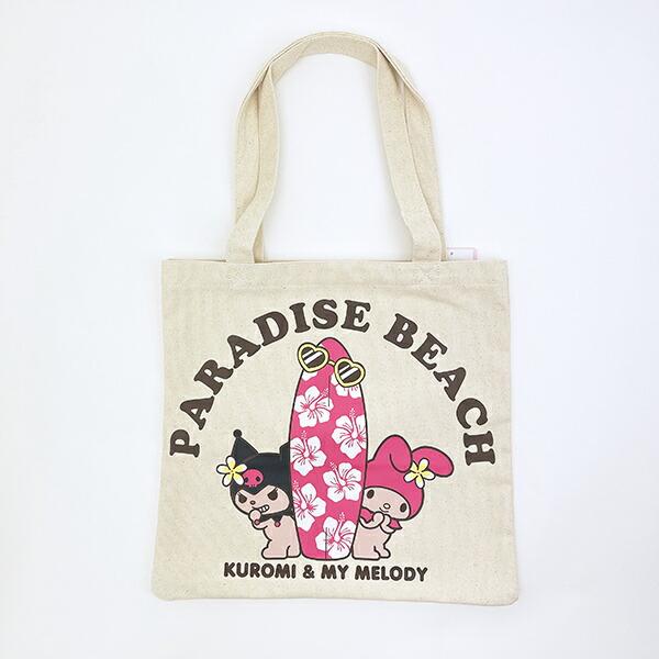 サンリオ 日焼け マイメロディ＆クロミ A4トートバッグ Sanrio