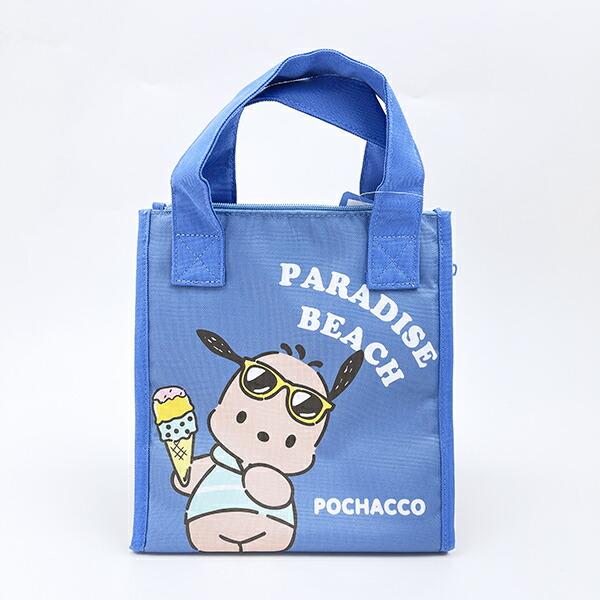 サンリオ 日焼け ポチャッコ 三角マチ保冷バッグ ランチ Sanrio