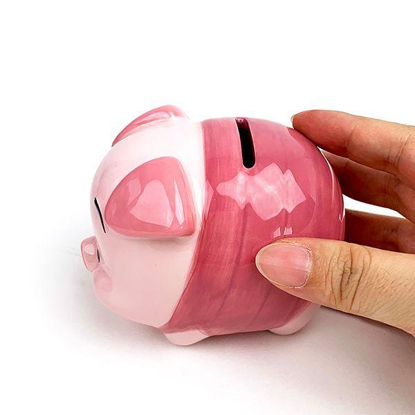 Disney ピグレット 貯金箱S ディズニー クマのプーさん バンク ピンク