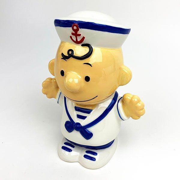 Snoopy チャーリー ブラウン セーラーバンク 貯金箱 スヌーピー チャーリーブラウン グッズ 9001 Spy 5 パーフェクトワールド 通販 Yahoo ショッピング