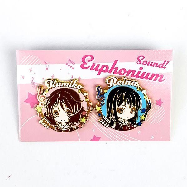 響けユーフォニアム 久美子 麗奈 ピンバッジセット 久美子 あすか 響け ユーフォニアム キャラ アニメ グッズ Mcor 9001 Ufo 003 パーフェクトワールド 通販 Yahoo ショッピング