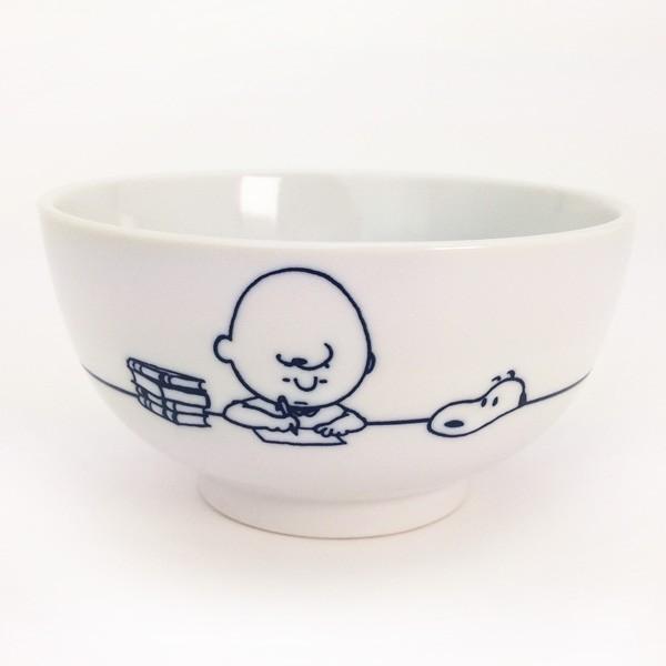 SNOOPY どんぶり (ドンブリ/深皿) 中 ホワイト チャーリー
