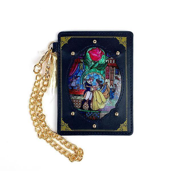 美女と野獣　シークレット　ピンバッジ　ディズニーストア　ステンドグラス風 Disney - 激レア 美女と野獣 ステンドグラス ピンバッチの通販