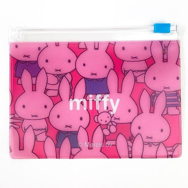 miffy family専用 Miffy 3Pファスナーケース オールミッフィー : パーフェクトワールド