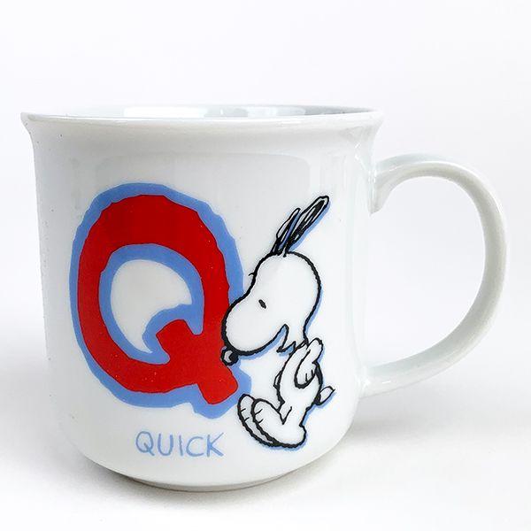 イニシャルマグ ｑ スヌーピー グッズ ｍｃｏｒ 9111 Dp 30q パーフェクトワールド 通販 Yahoo ショッピング