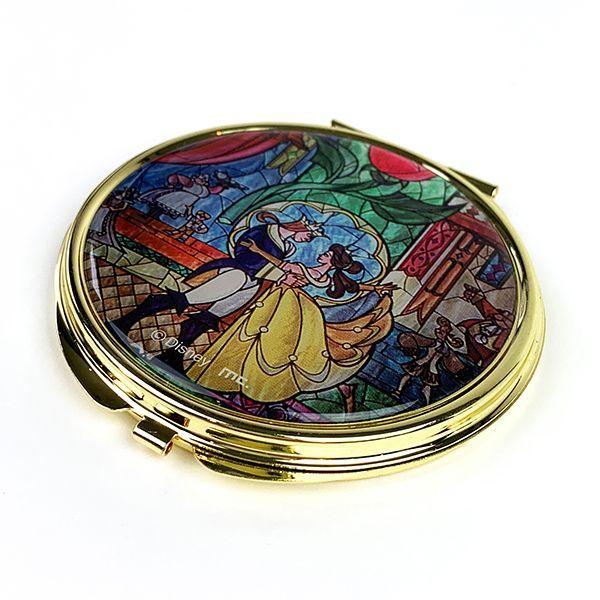 ディズニー プリンセス 美女と野獣 シリーズ コンパクトミラー