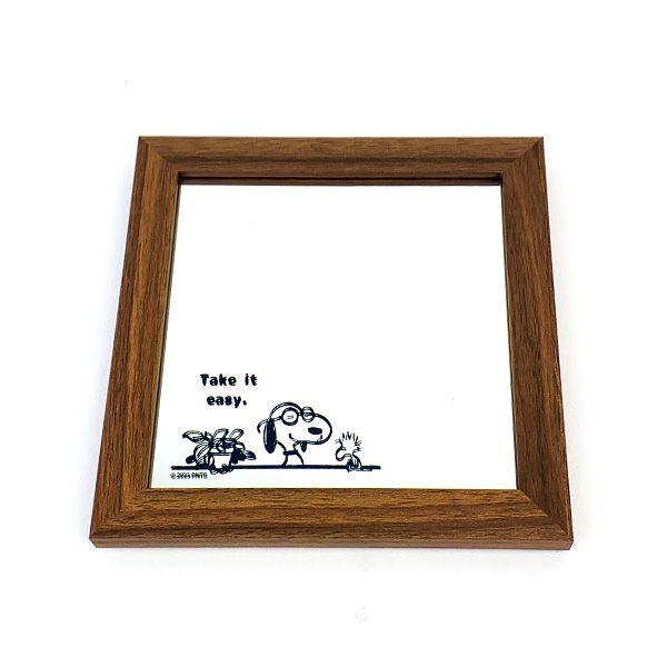 SNOOPY（スヌーピー） 2WAYミラー スローライフ 壁掛け鏡