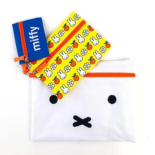 Miffy ミッフィー 3連ポーチ ロゴ ミッフィー ポーチ 小物入れ グッズ 9125 Dbm 329 パーフェクトワールド 通販 Yahoo ショッピング