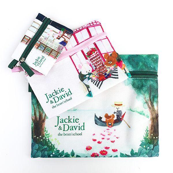 くまのがっこう J D 3連ポーチ グッズ 9125 Kng 041 パーフェクトワールド 通販 Yahoo ショッピング