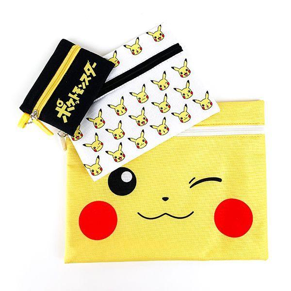 ポケモン ピカチュウ ポケットモンスター 3連ポーチ ポケモン ポーチ 3連 ケース バッグ 財布 イエロー グッズ 9125 Pkm 448 パーフェクトワールド 通販 Yahoo ショッピング