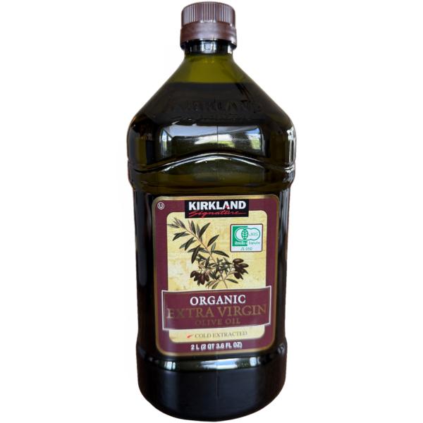 他サイト： KIRKLAND (カークランド) シグネチャー オーガニック エクストラバージン オリーブオイル 1832gの商品画像